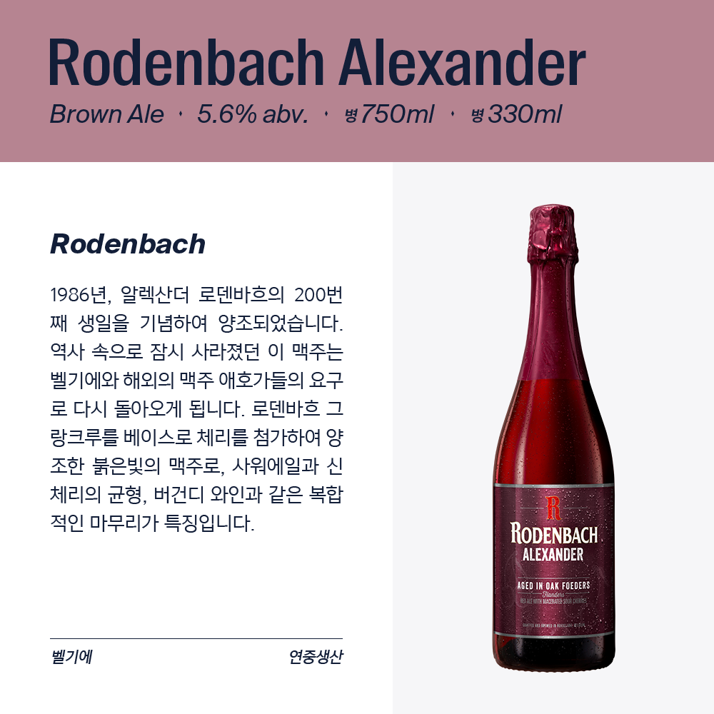 맥주 설명 이미지가 도망갔어요