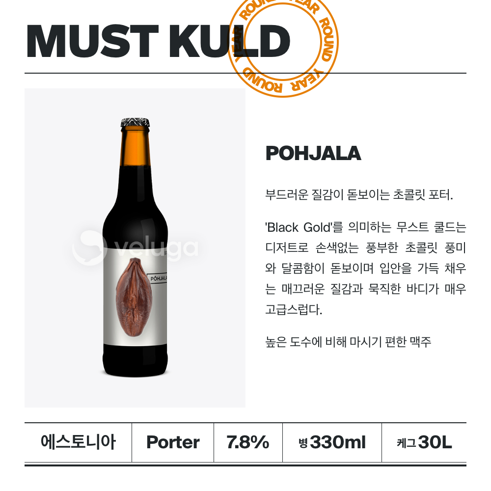 맥주 설명 이미지가 도망갔어요