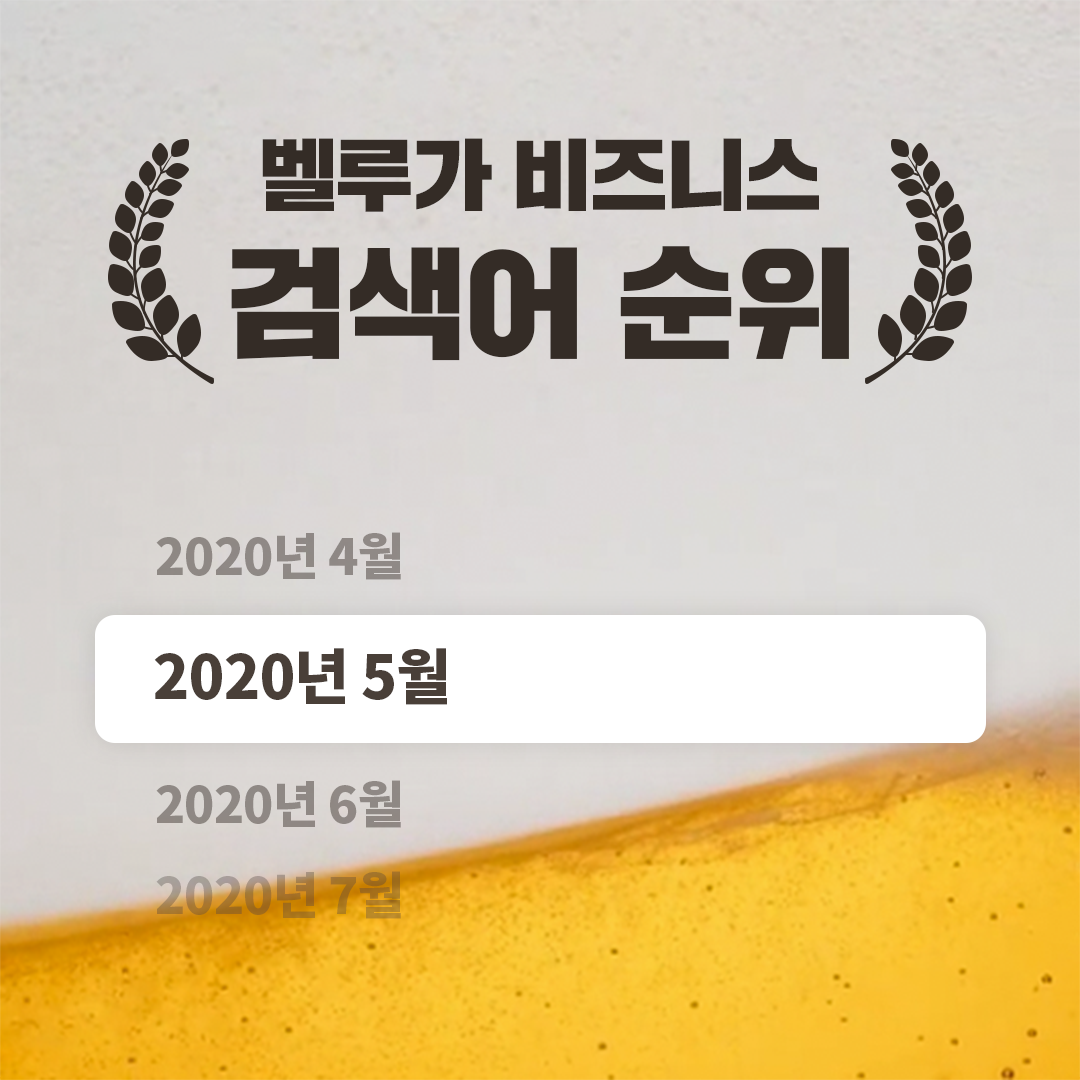 컬렉션 배너 이미지 - 2020년 5월 검색어 순위