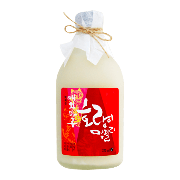 매화 마름 호랑이 막걸리 이미지