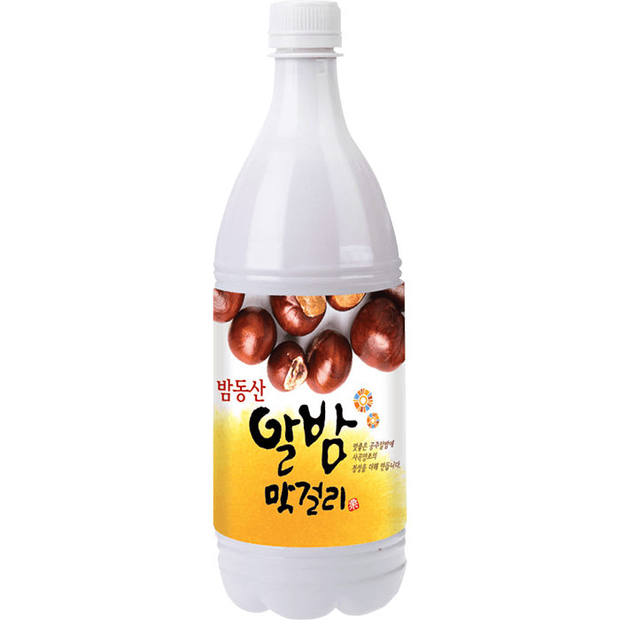 밤동산 알밤 막걸리 이미지